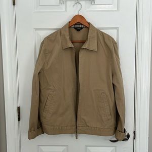 Jcrew men’s twill jacket in tan